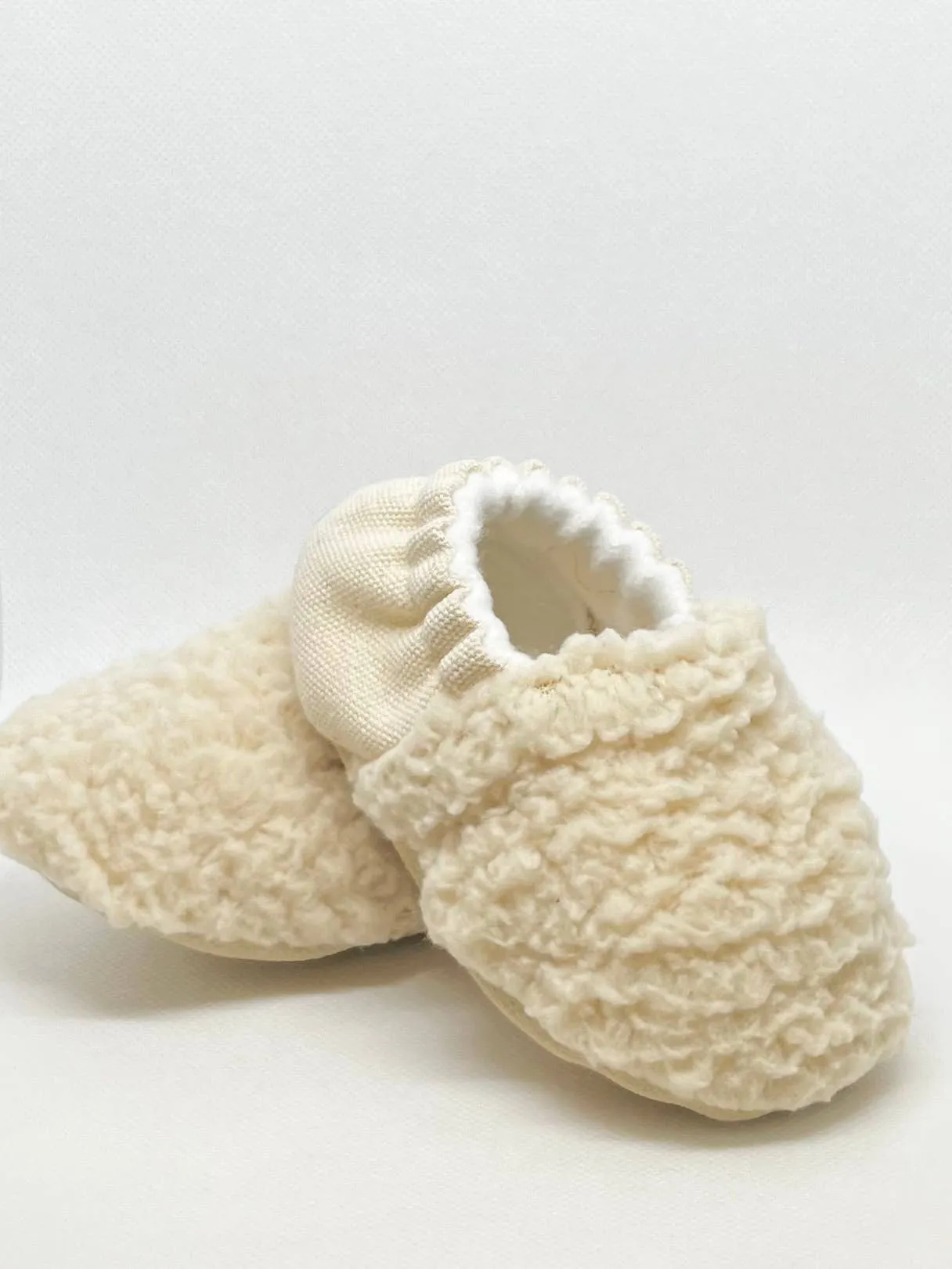 Baby Bear Faux Fur Slippers