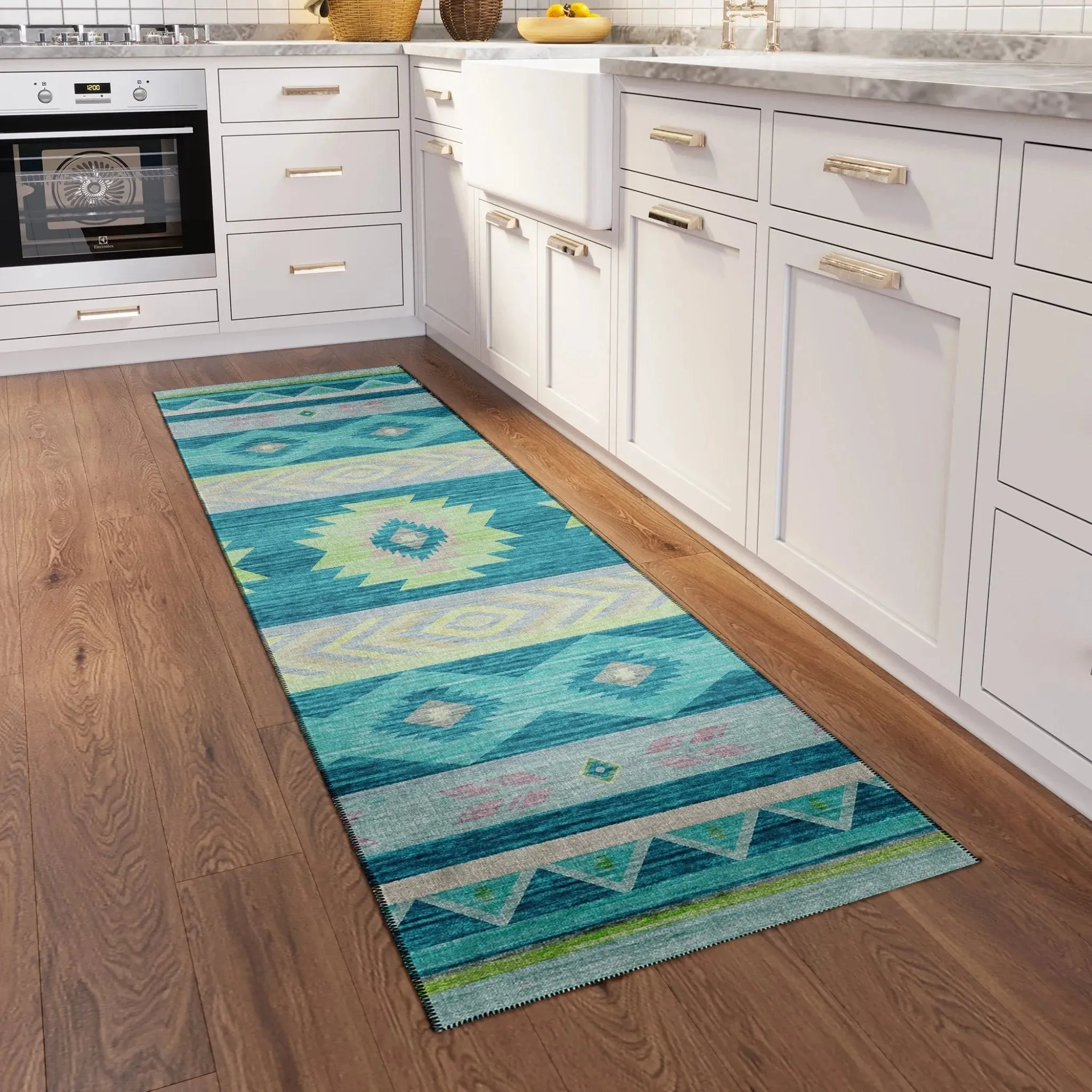Phoenix PH3 Teal Rug
