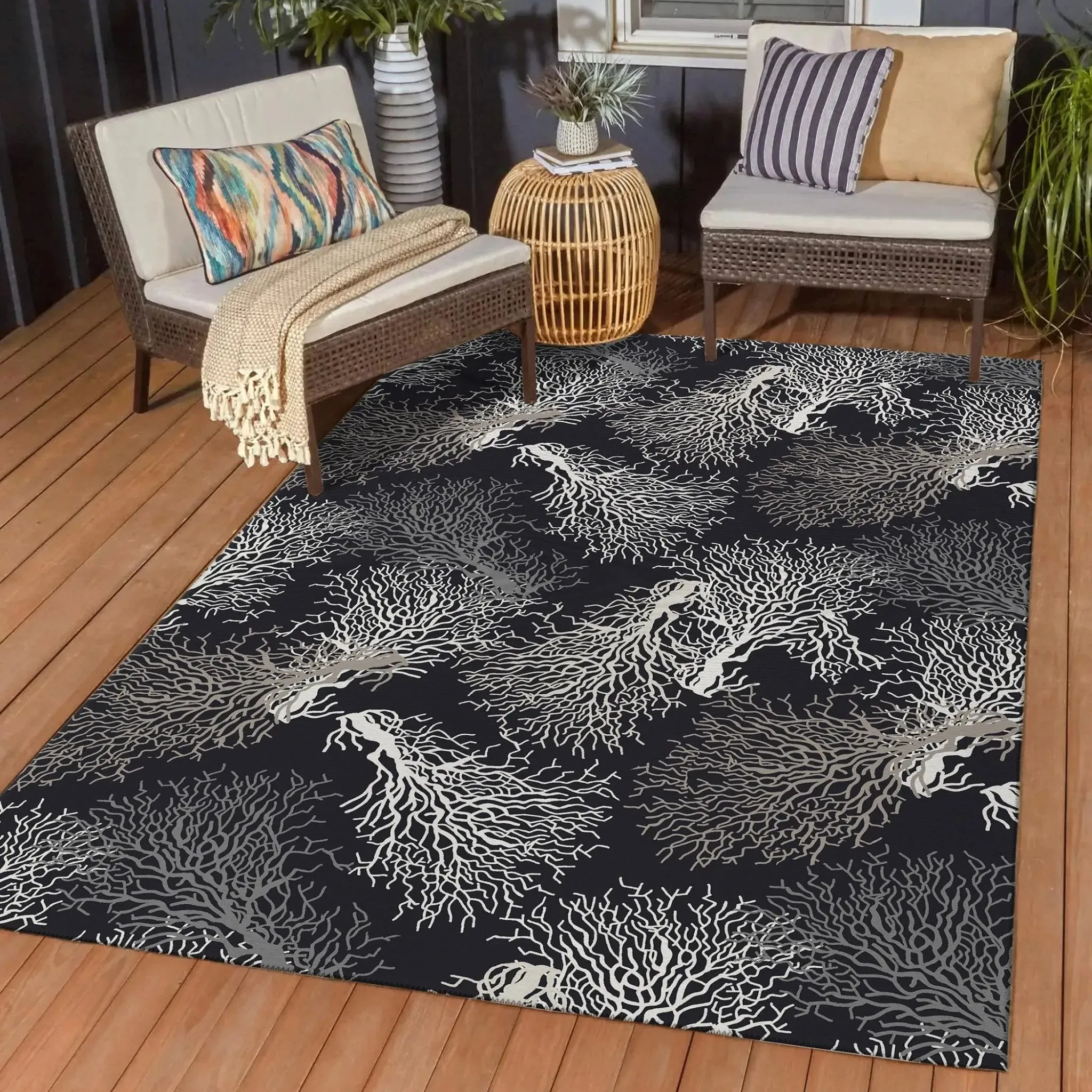 Seabreeze SZ3 Black Rug