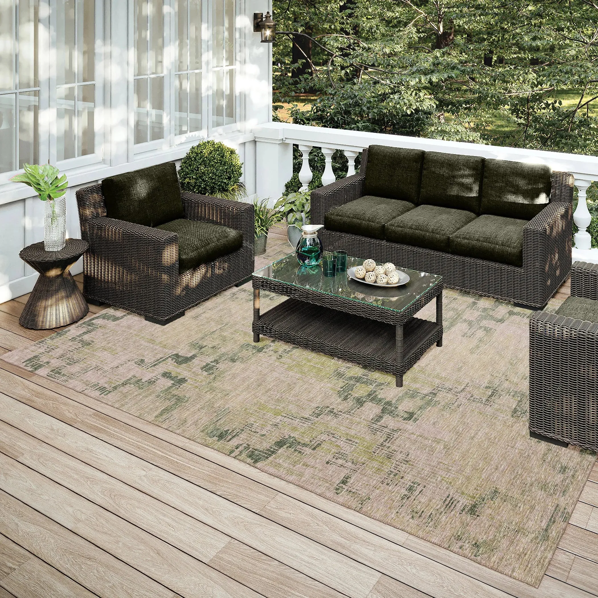 Sedona SN15 Moss Rug
